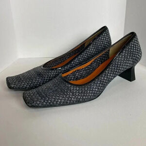 Gastone Lucioli Collection Gray Weave Size 37 A725